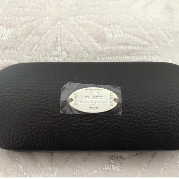 Fendi Selleria Eyeglasses Frames Purple Italy 140 Designer New Authentic - Picture 5 of 9